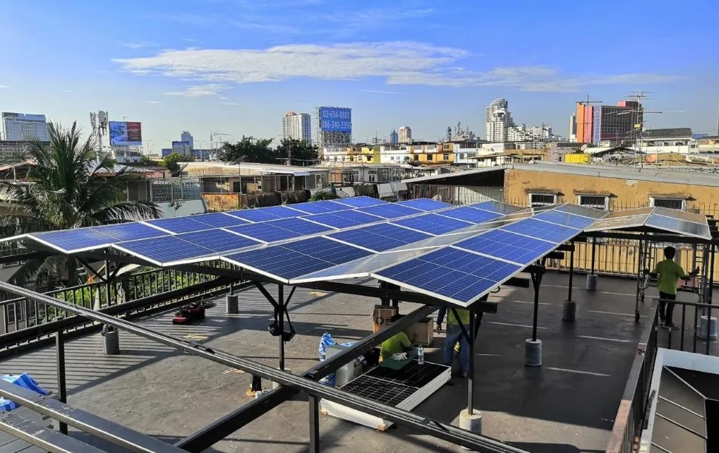 Residential solar installation project 1