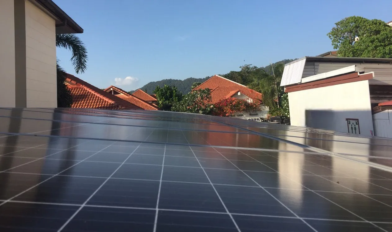 Residential solar installation project 4