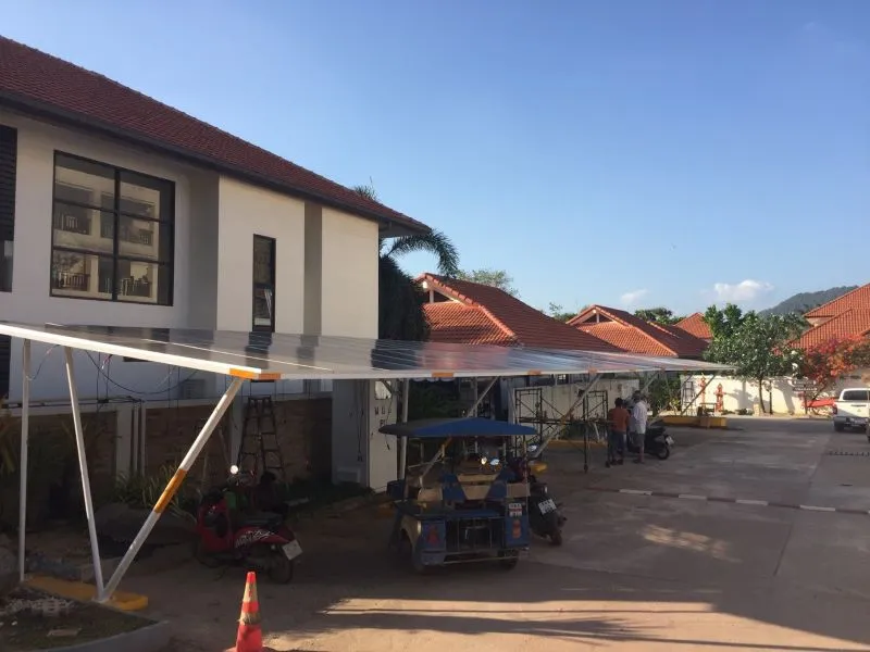 Residential solar installation project 5