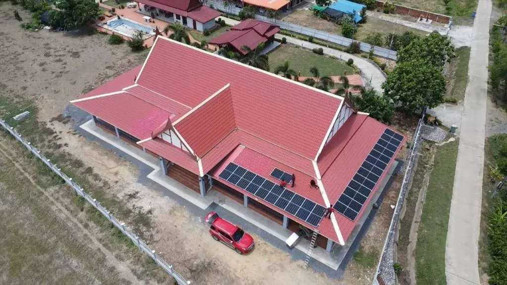 Residential solar installation project 7